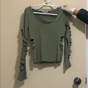 Cut out arms and ribs